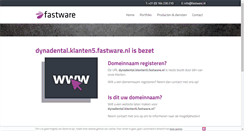 Desktop Screenshot of dynadental.klanten5.fastware.nl